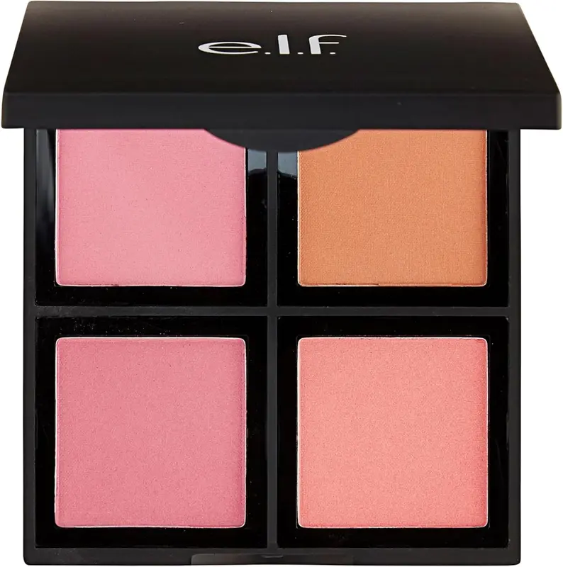 Powder Blush Palette, Customizable Colours, Long Lasting Formula, 4 Pan Palette- Cream Contour Palette 0