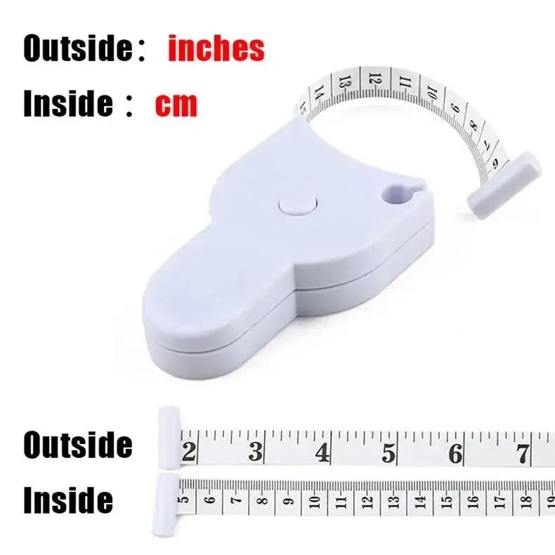 Automatic Portable Body Measuring Tape for Waist, Hip, Arm - Retractable Body Tape Measure for Accurate Measurements 5