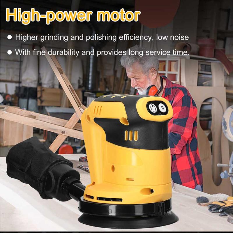 Product Introduction of For DeWalt 18V Battery 3-Speed Adjustable Electric Polisher Brushed Sander B 13