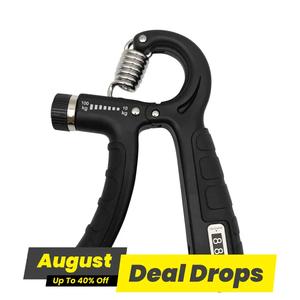 5-60kg Hand Grip Strengthener, Heavy Hand Grip Squeezer with Digital Display, Finger Exerciser for Home Gym, Wrist Strengthen Trainer for Hand Exercising