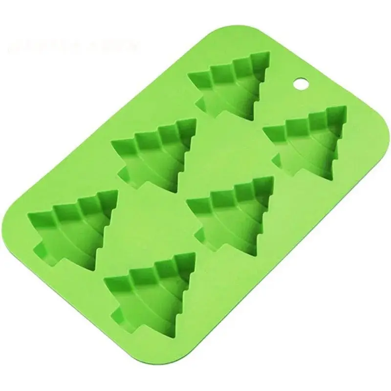Christmas Tree Cake Molds for Party Decoration - Silicone Molds for Chocolate and Candy 0