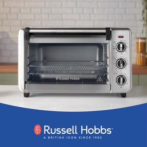 Russell Hobbs Express Air Fryer Mini Oven 20L with 5 Functions and UK Plug for Faster Healthier Cooking