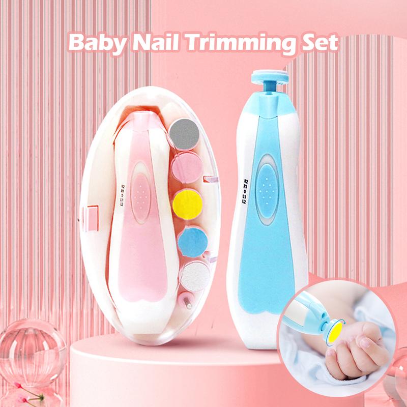 Baby Electric Nail Grinder Multi functional Scratch resistant Child Nail Clipper Care Tool Baby Nail Trimming Tool Set 0