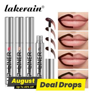 Long Lasting Peel Off Matte Lip Liner, Lip Stain, Makeup Tool for Women & Girls, Cosmetic Lip Liner Kit, Lip Marker Gift for Women, Lipliner, Lip Liner Set, Lip Shimmer, Lip Liner Pen