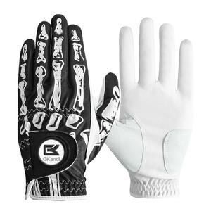 Men's Left Hand Golf Glove with Ball Marker, 1 Count Soft Synthetic Leather Men's Golf Glove, Weatherproof Grip Golf Accessories,  Fathers Day Gift