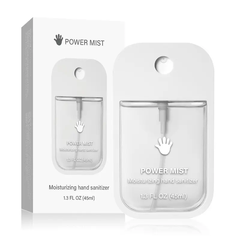 Based Hand Sanitizer Spray (50ml) - No Rinse Instant Germ Protection, Bacteria Kill, Portable for Travel & Office - Moisturising & Fast Drying" 3