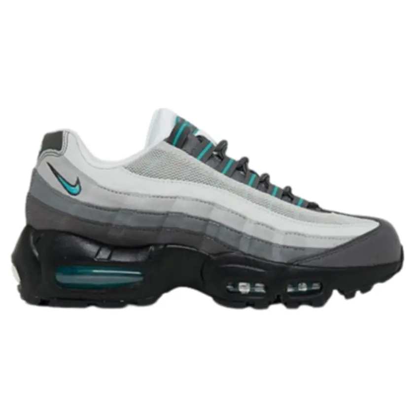 Preowned Brand New NIKE AIR MAX 95 BALTIC BLUE (JUNIORS) Closed Runner