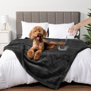 Solid Color Waterproof Blanket, Soft Comfortable Thick Mattress Blanket, Cool Bedroom Bedding Supplies for Home Office Travel