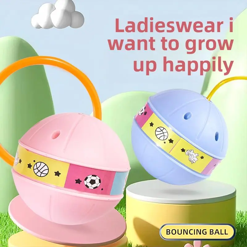 Easter Egg Gift - Growing Up With Children, Skip It, Girl Birthday Gifts, Gymnastics Equipment For Kids, Pogo Ball, Hula Hoop For Kids, Zoom ball, Color light Source, Skip Ball 0