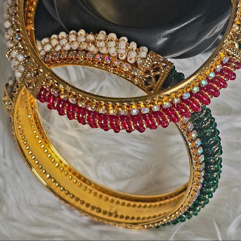 Jaco Moti Pearl Kada - Traditional Indian Bangles 1