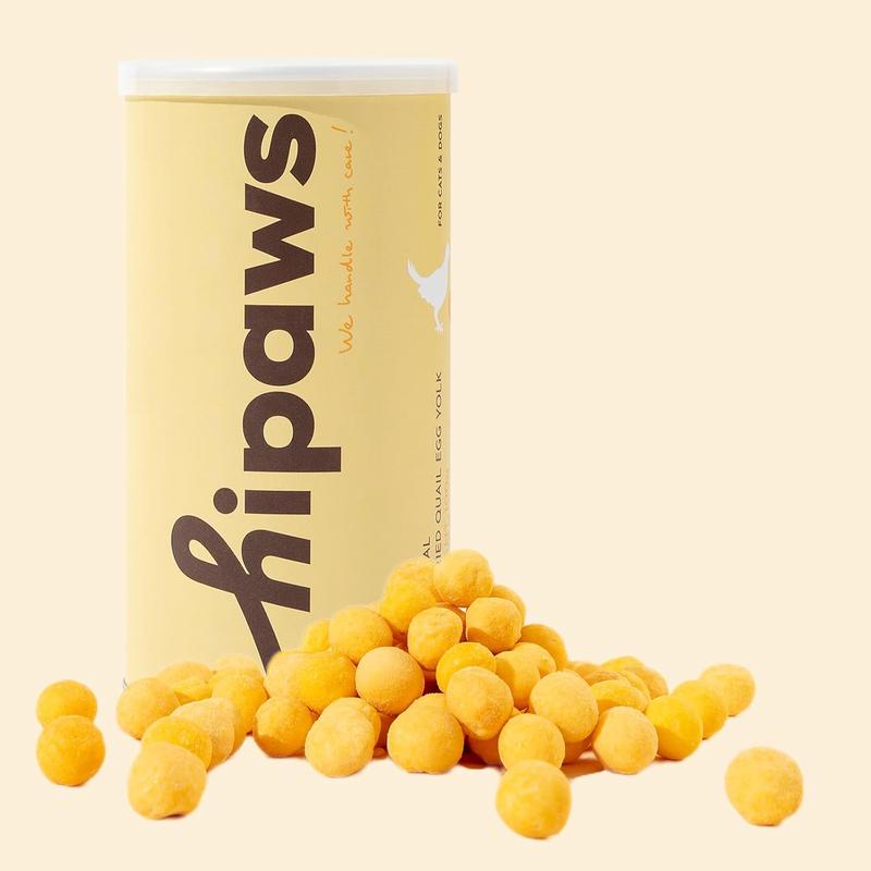 All-Natural Quail Egg Yolk Toppers – Freeze-Dried for Cats & Dogs, 100g 0