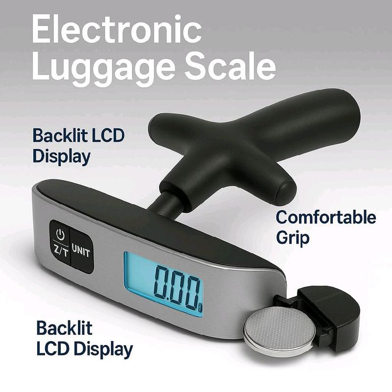 Electric Luggage Scale - Portable Travel Weighing Tool 2