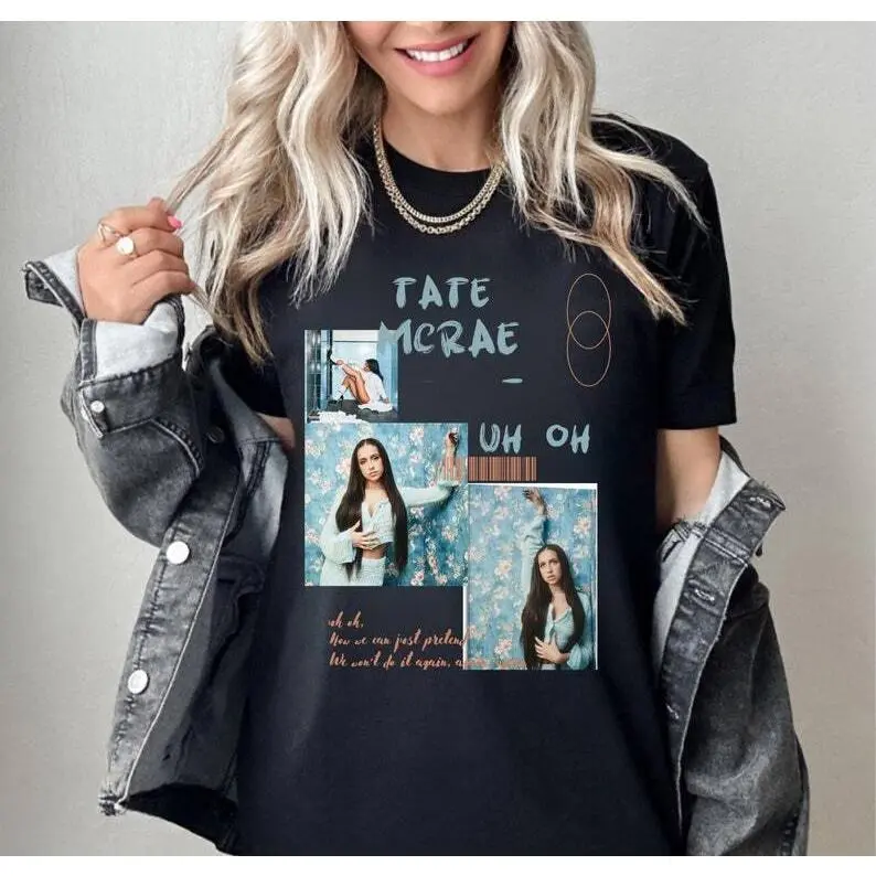 Tate McRae T-Shirt, Tate McRae Fan Gift Shirt, Tate McRae 2024 Concert Merch
