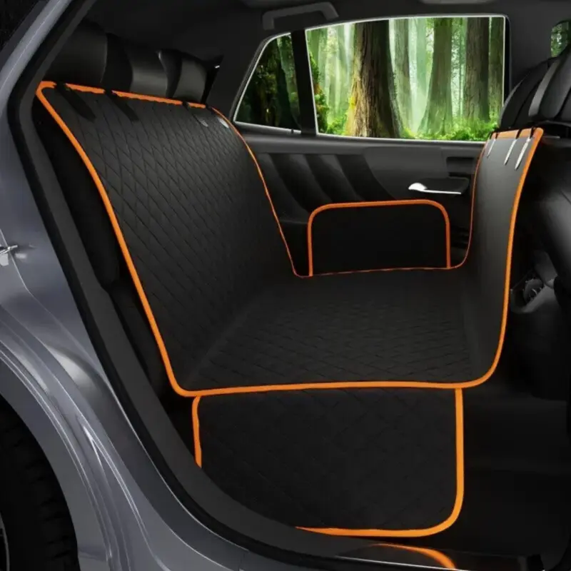 Waterproof Pet Car Seat Cover Dog Safety Protector Mat Front Back Seat Hammock H 1