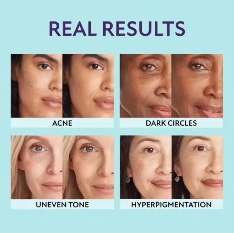 All-Over Complexion Perfector-LongLasting CC Cream Foundation-Waterproof & Transfer-Resistant Skin Tint (Free Concealer Brush withStoragCase) 3