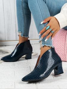 Women's Fashionable Solid Color Ankle Boots, Casual Pointed Toe High Heel Boots for Fall & Winter, Female All-match Trendy Shoes for Daily Wear