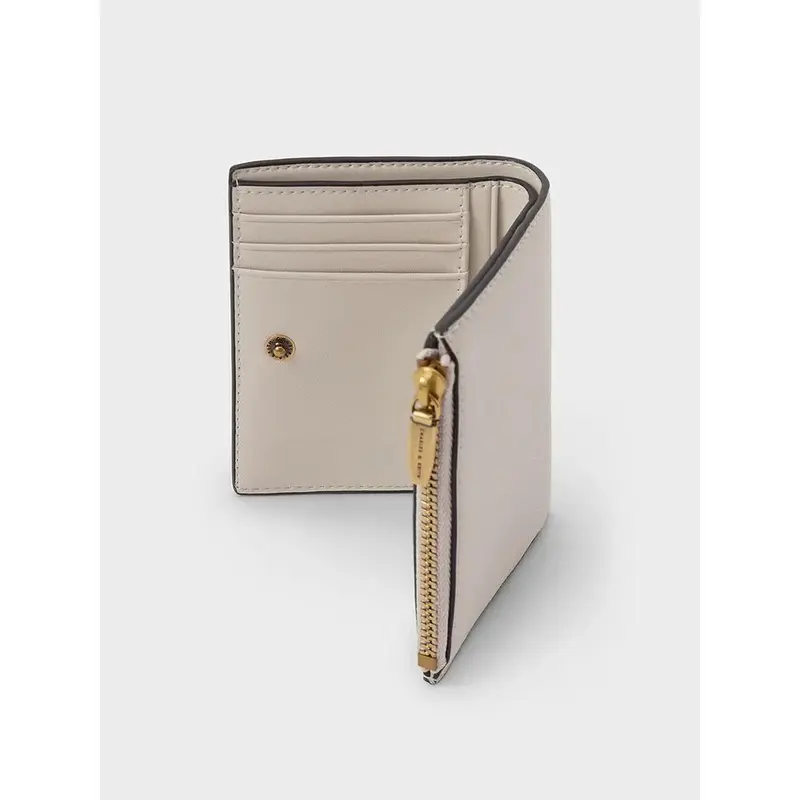 2025 New Women's Leather Wallet NicheSimple Coin Purse Small And Delicate Design Leather Clip Card Holder unisex 2