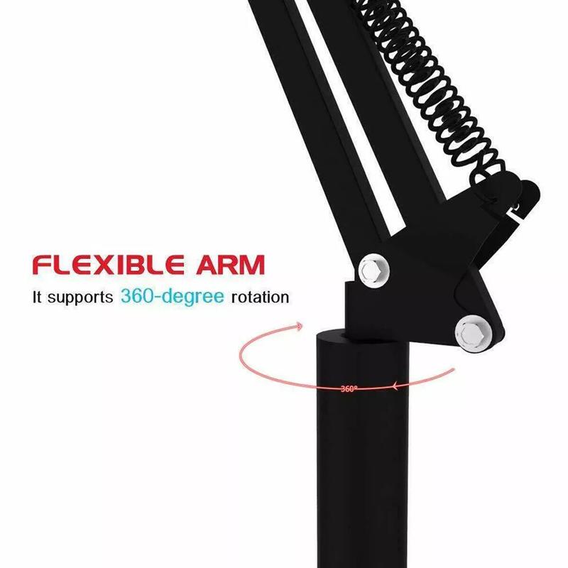 Floor Stand Adjustable Universal 360° For 3.5-11 in Phone iPad Lazy Tablet Mount 3