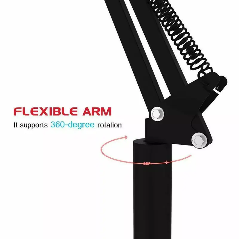Floor Stand Adjustable Universal 360° For 3.5-11 in Phone iPad Lazy Tablet Mount 3