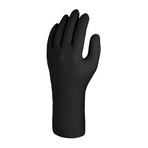 SKYTEC TX830 Longer Cuff Black Nitrile Disposable Latex Free Gloves (BOX OF 50)