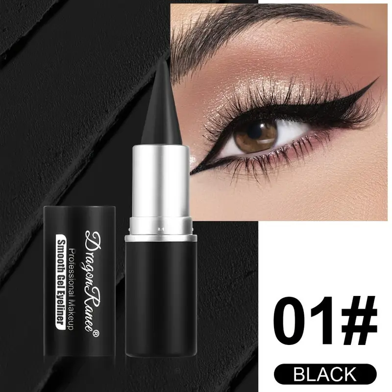 Waterproof Eyeliner Pencil, Quick Drying, Sweat Resistant - Durable, Long-Lasting Cream Eyeliner for Novice, Holiday Makeup 2