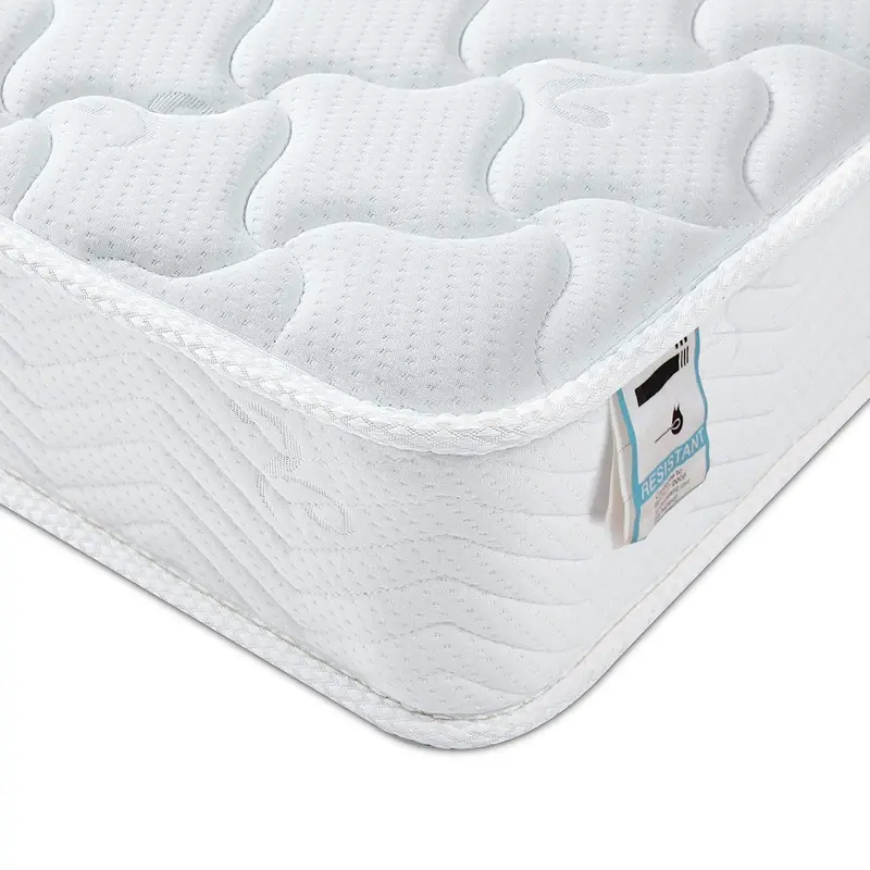 Good Nite 3FT Single Spring Mattress – 3cm Memory Foam, 18cm Depth, 3D Breathable Knitted Fabric, Fire Support System 6
