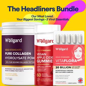 The Headliners Bundle - Women's Probiotics, Collagen and ACV Gummies
