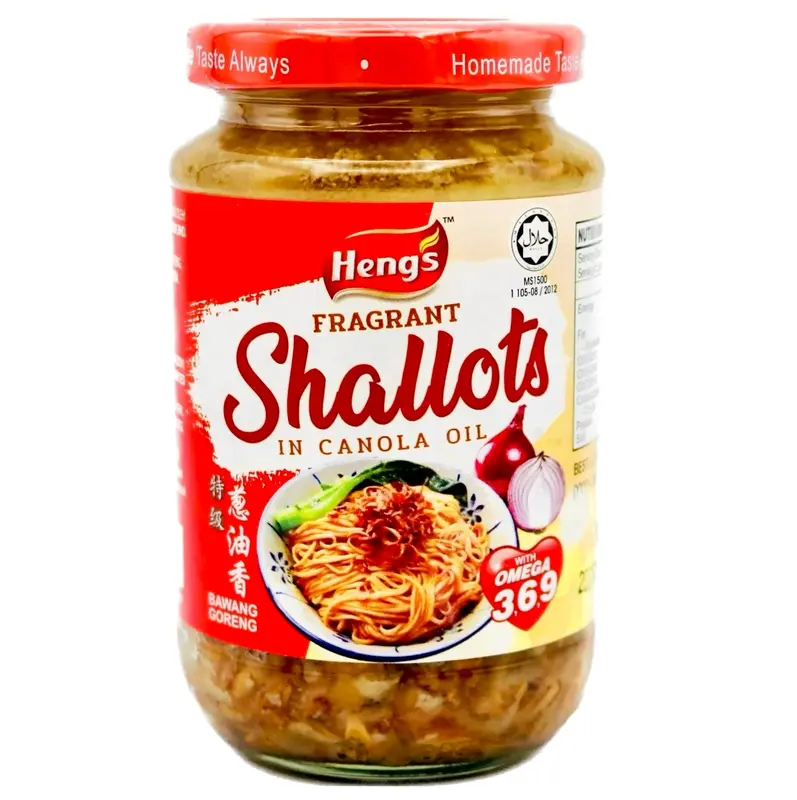 Hengs Fragrant Shallots In Canola Oil 300g 0