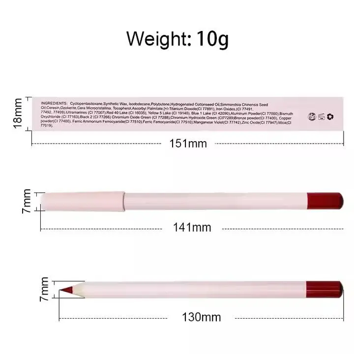 Long Lasting Lip Liner Combo – Natural Smooth Lip Cosmetic Set with Brown, Cappuccino & Wherever Walnut Shades – Daily Makeup Inspired by Mario, Patrick Ta, Refy & Poundland – Lipliner + Lip Oil Duo Cosmetic 8