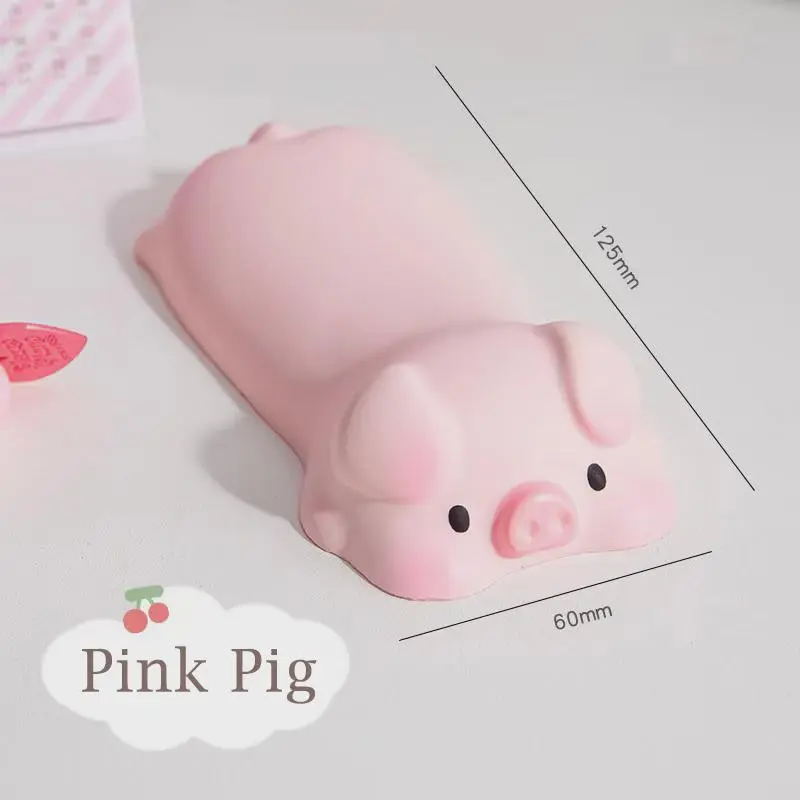 Cute Mouse Pad Keyboard Mouse Wrist Rest Support Girl Soft Computer Laptop Desk Mat Typing Protection Wrist Ergonomics Kawaii 7