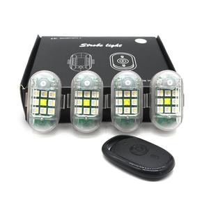 Car High Brightness RGB Wireless Remote Motorcycle LED Light, LED Airplane Warning Light, Multifunctional Signal Light