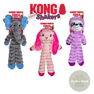KONG Shakers Crumples XL - Elephant or Rabbit Dog Toy