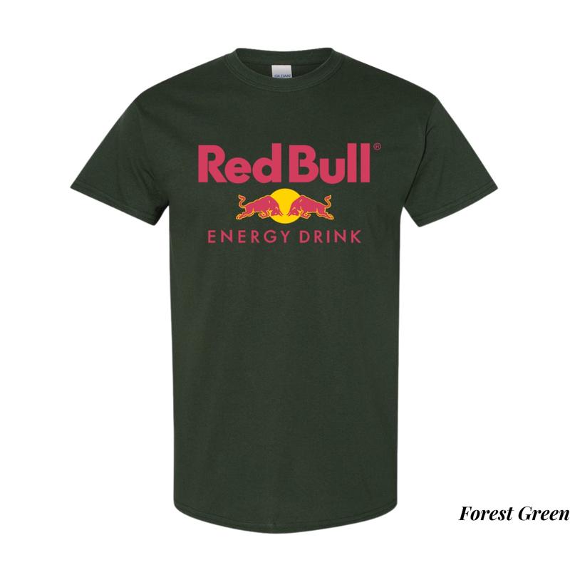 Red Bull T-shirt, Red Bull Logo Shirt, Soft Breathable Material, Perfect Gift for Men and Women, Everyday Relaxed Shirt 6