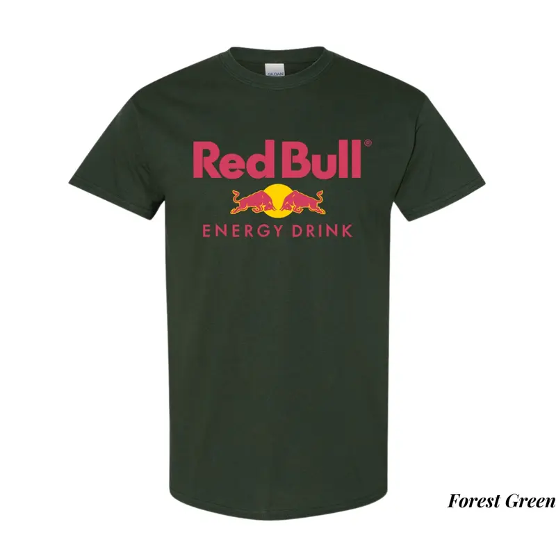 Red Bull T-shirt, Red Bull Logo Shirt, Soft Breathable Material, Perfect Gift for Men and Women, Everyday Relaxed Shirt 6
