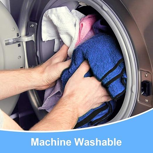 Product Introduction of 6 Pack Microfibre Cleaning Cloths, Two-layer Thickened Towels for Household and Car Washing, 40x30cm 0