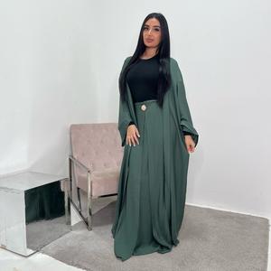 Ladies Linen Gold Buckle Skirt and Open Jacket Summer Set UK Onesize 6-14 - Womenswear, Casual