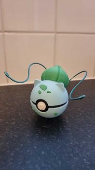 Product Review of Bulbasaur Pokémon Inspired Poké Ball Display Decorative Piece for Collectors and Fans from M**n 0