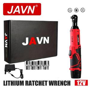 Javn Electric Wrench, 1 Set 45N.m 3/8'' Ratchet Wrench, Removal Screw Nut, Car Repair Tools, Right Angle Wrench, Power Tool for Men