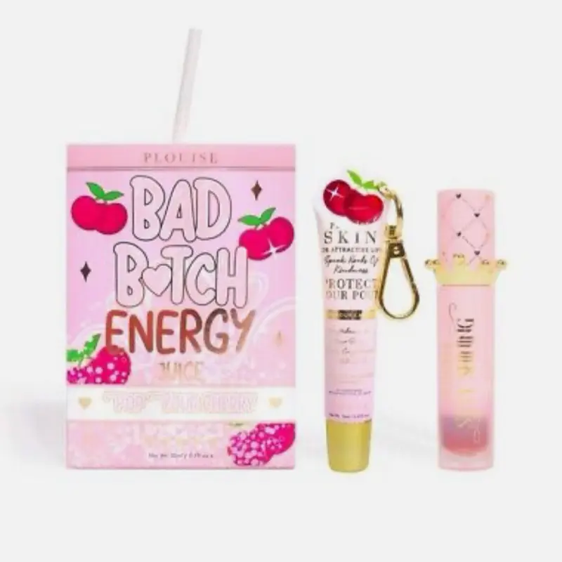 P.Louise Bad B*tch Energy Lip Duo Gloss - Hydrating Lip Conditioner and Oil - Lipgloss, Lipstick, Hydrate, Makeup lipoil set colour changing lipset me ctilbury lipglosses 1