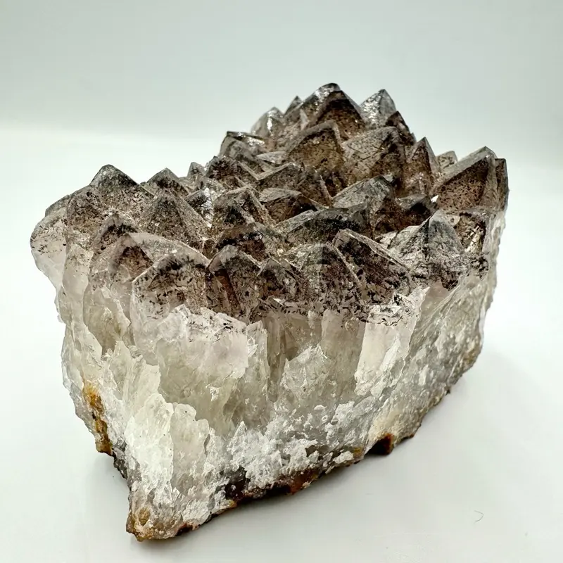 Black Amethyst Druzy Cluster Slice (Brazil)