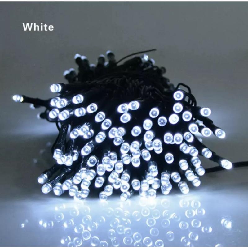 Product Introduction of 50/100/200/500 LED Solar Power Fairy Garden Lights String Outdoor Xmas Tree Lamp 9