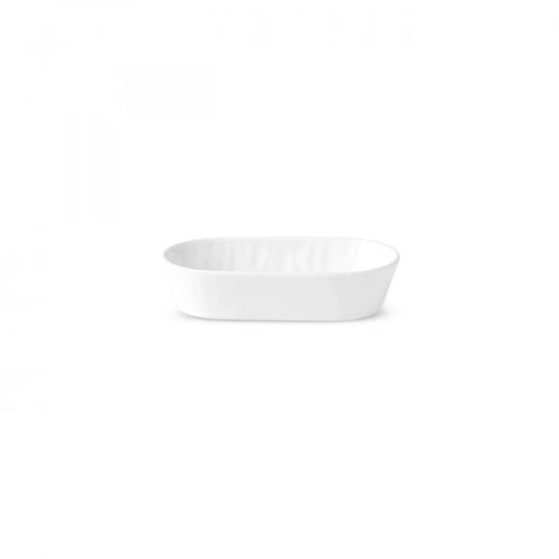 Karaca x by Refika Bembeyaz Bone China Snack Bowl, 13cm, White 2