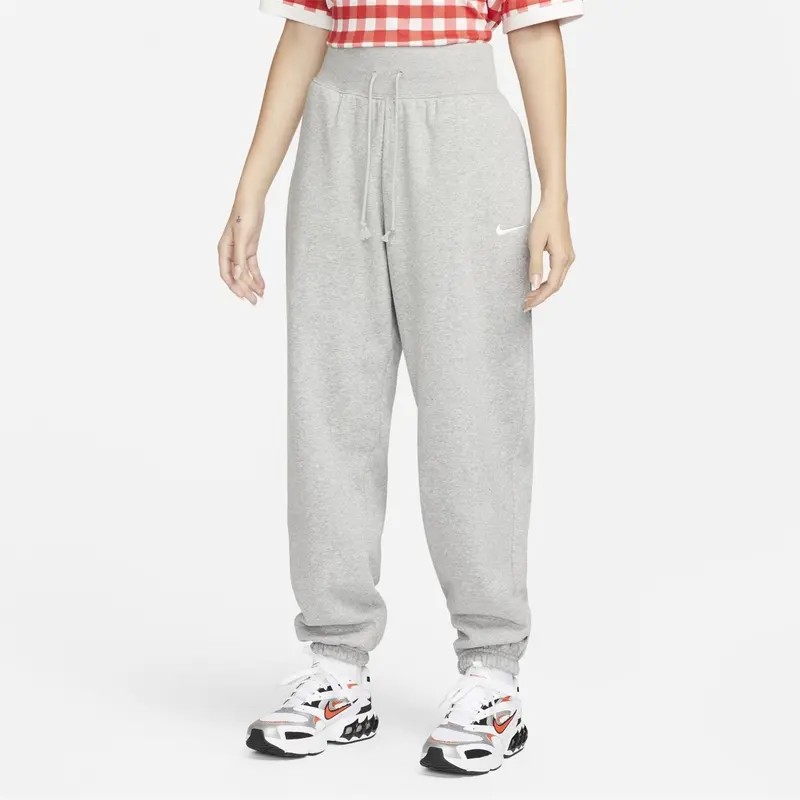 Nike Womens Phoenix Fleece Joggers Sweatpants Jogging Bottoms Closed Hem 1
