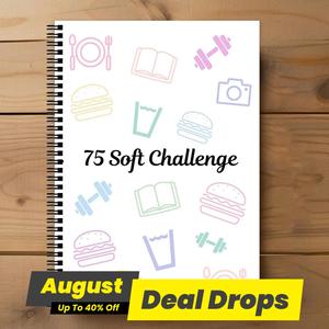 A4 Soft Monthly Budget Academic Planner Notebook, 1 Count 75 Target Challenge Planner Notebook, Productivity Planner, Daily Planner, Time Management & Efficiency Improvement Record Book, Office Stationery & Supplies, Weekly Planner, Spiral Bound Planner