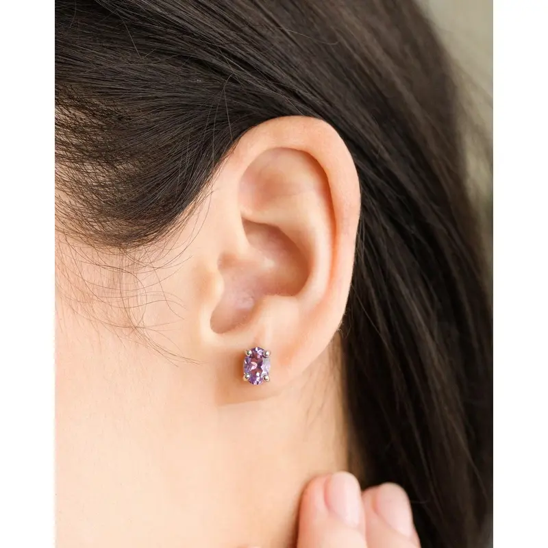 Complete Set - Amethyst Jewellery Set in Sterling Silver 7