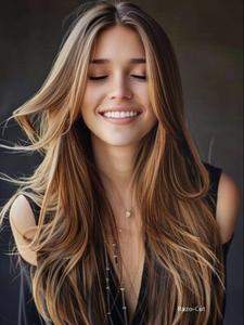 16-24 Inch Mixed Color Hair Extensions, 20pcs Silky Straight Human Hair Extensions, Seamless Skin Tape in Hair Extensions, Hair Accessories for Women