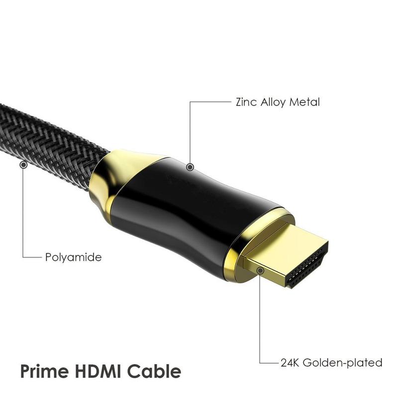 1X V2.1 V2.0 8K 4K Ultra Premium HDMI Cable HD XBOX PS4 PS5 TV High Speed HEC ARC 4