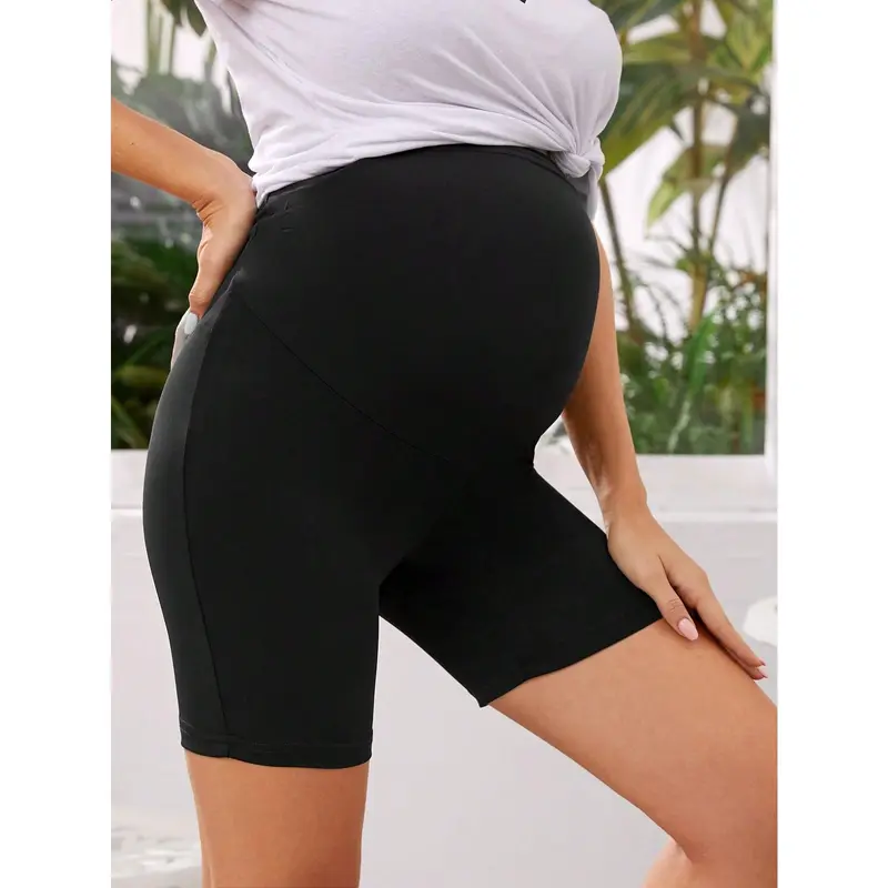 SHEIN Maternity Solid Cycling Shorts 5