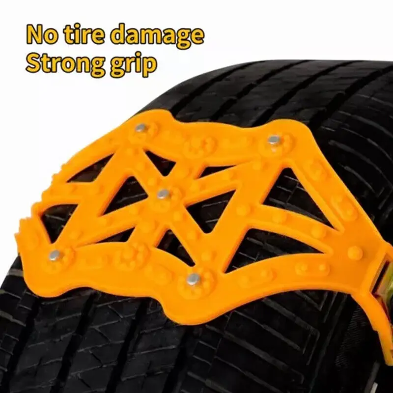 8X Anti-slip Car Winter Tire Wheels Rain Chains for 165-265mm Wheels RainChains 2