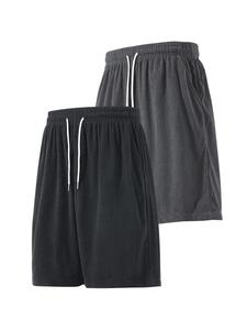 Men's Solid Corduroy Shorts, Casual Loose Fit Drawstring Waist Shorts for Summer, Men's Bottoms for Daily Wear